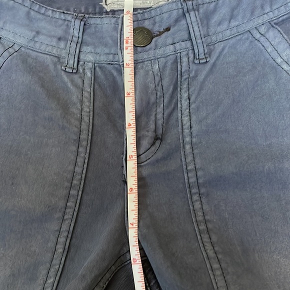 Free People Pants Blue/Gray moto pants size 26‎ - Picture 8 of 11